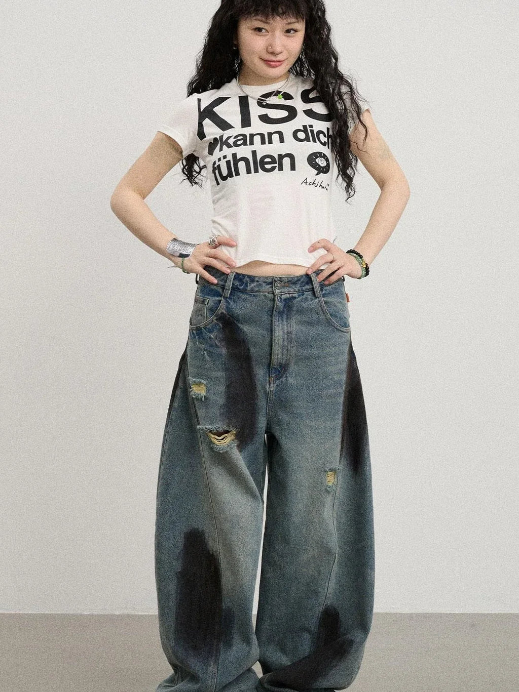 New Sleeveless Crop Top T-Shirt
