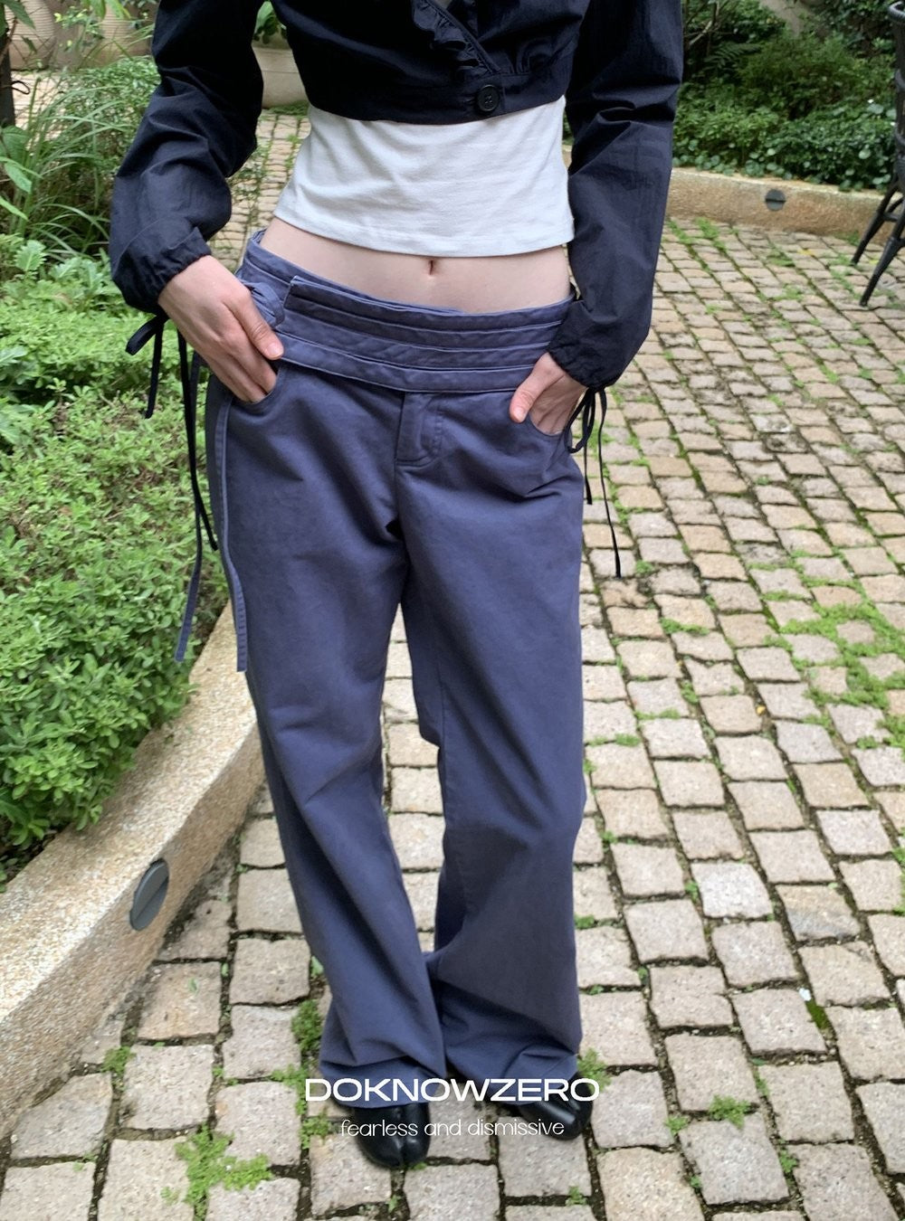 Wrapline Flare Pants (2color)