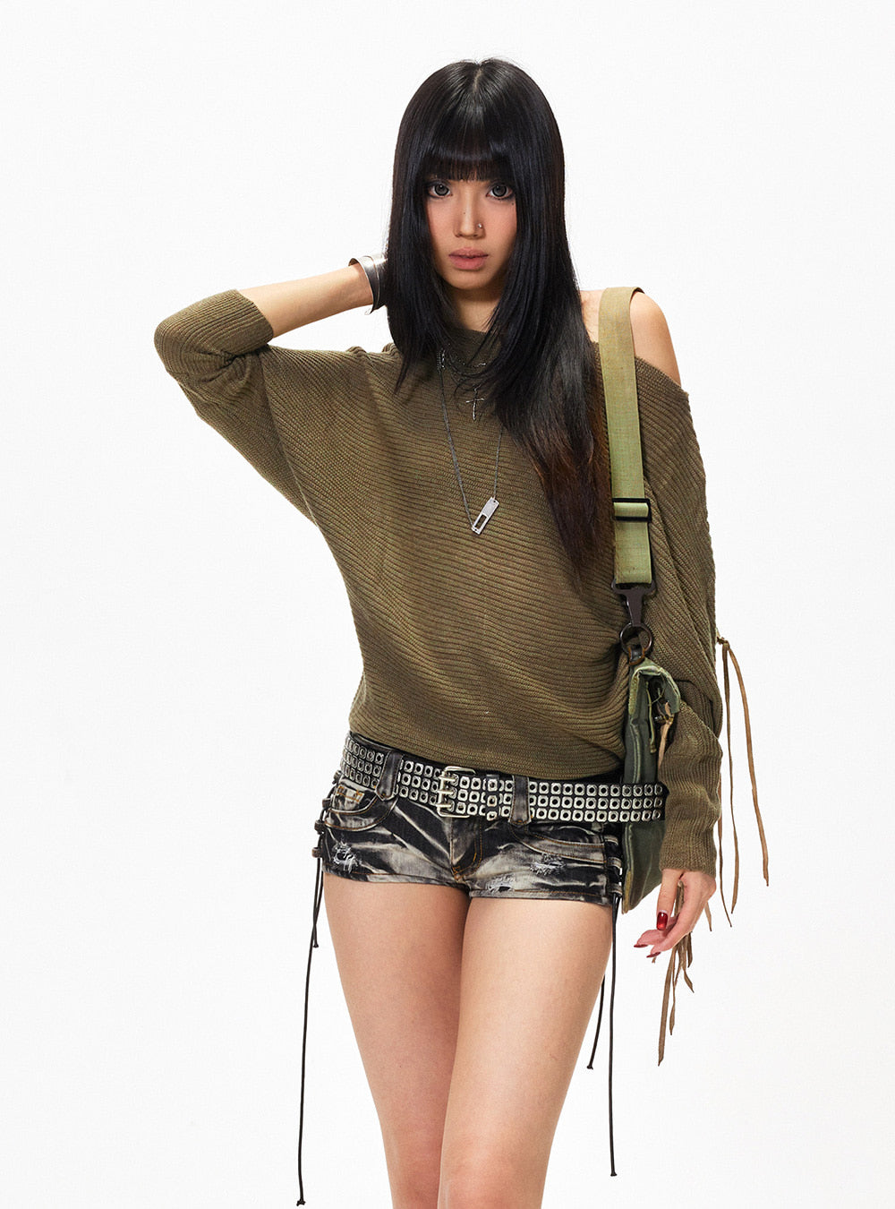 Shadowline Slouch Knit Top
