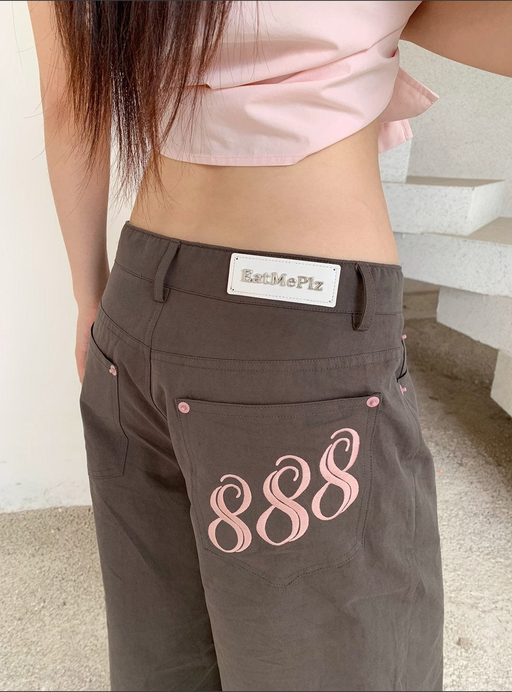 888 Luck Wide Pants