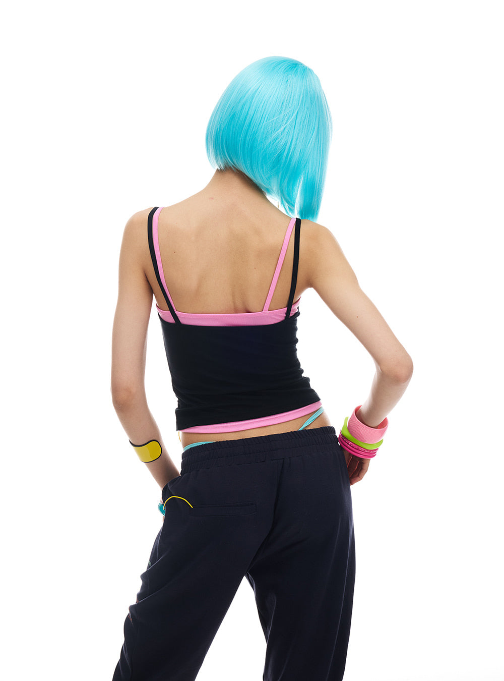 Dual Layer DJ Code Strap Top