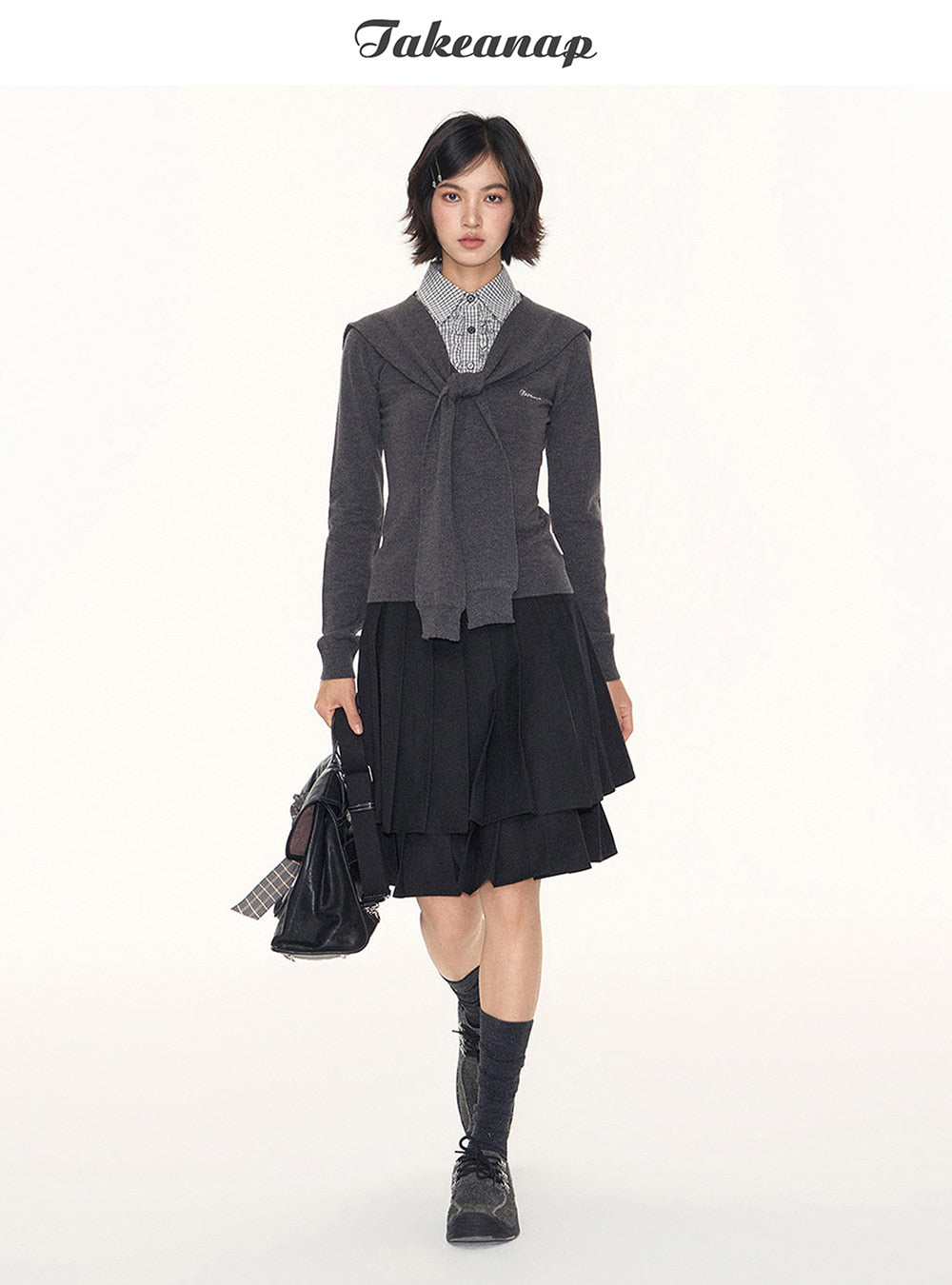 Midnight Fold Skirt