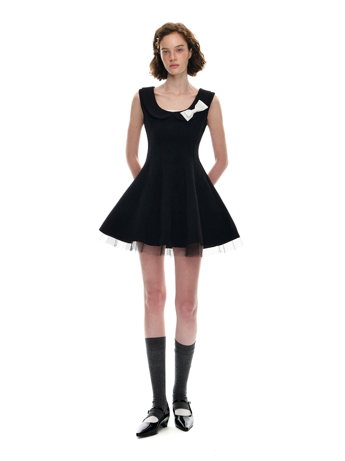 Romance Nanci Bow Puff Princess Dress