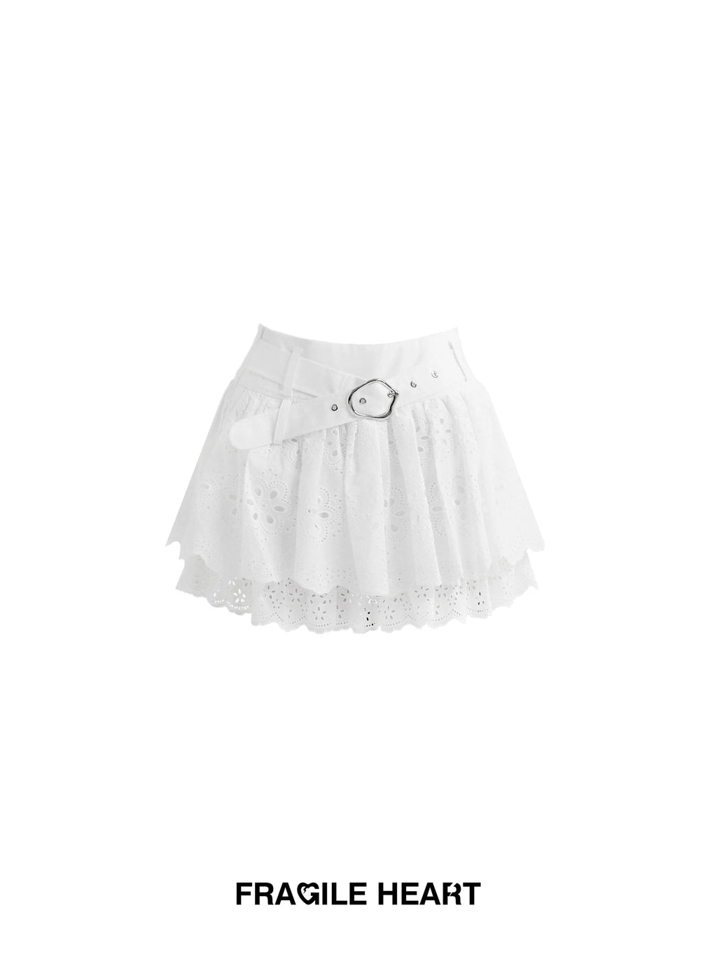 White skirt
