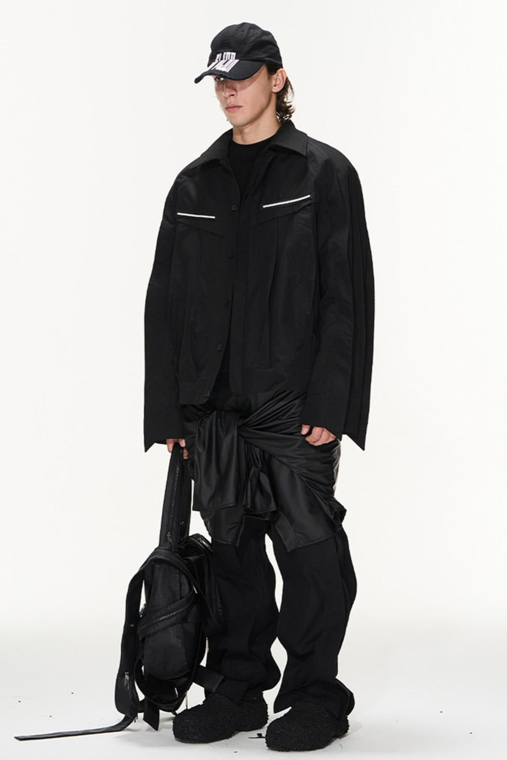 Color-Block Oversized Jacket
