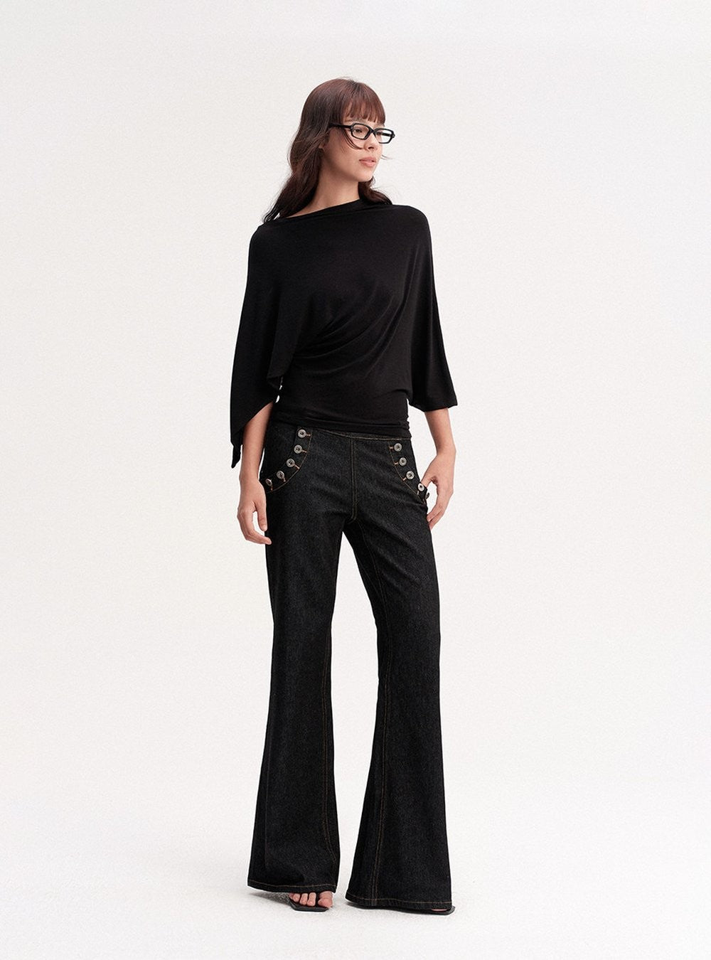 Drape Wing Top