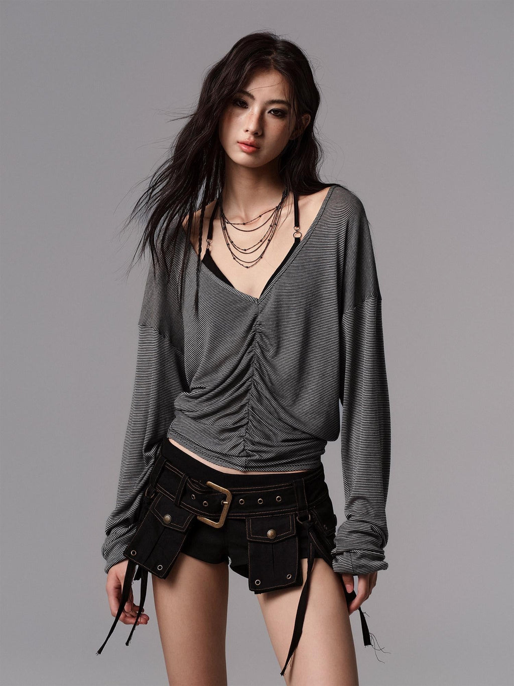 Stretch Low Waist Button Fly Slim Straight Casual Women Cotton Denim Shorts