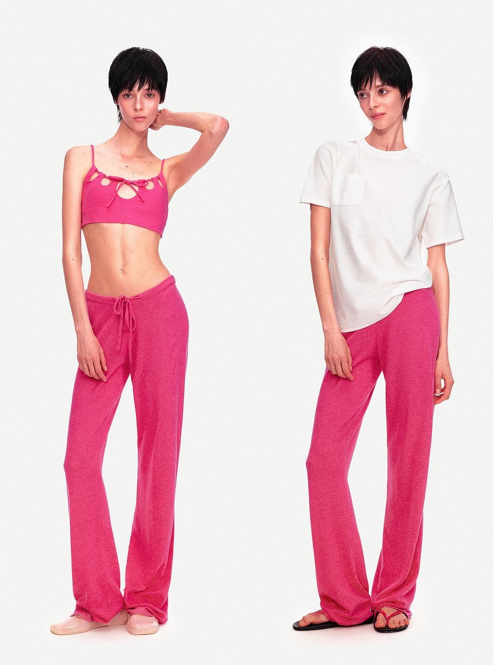 Rhythm Drawstring Knit Pants (2color)