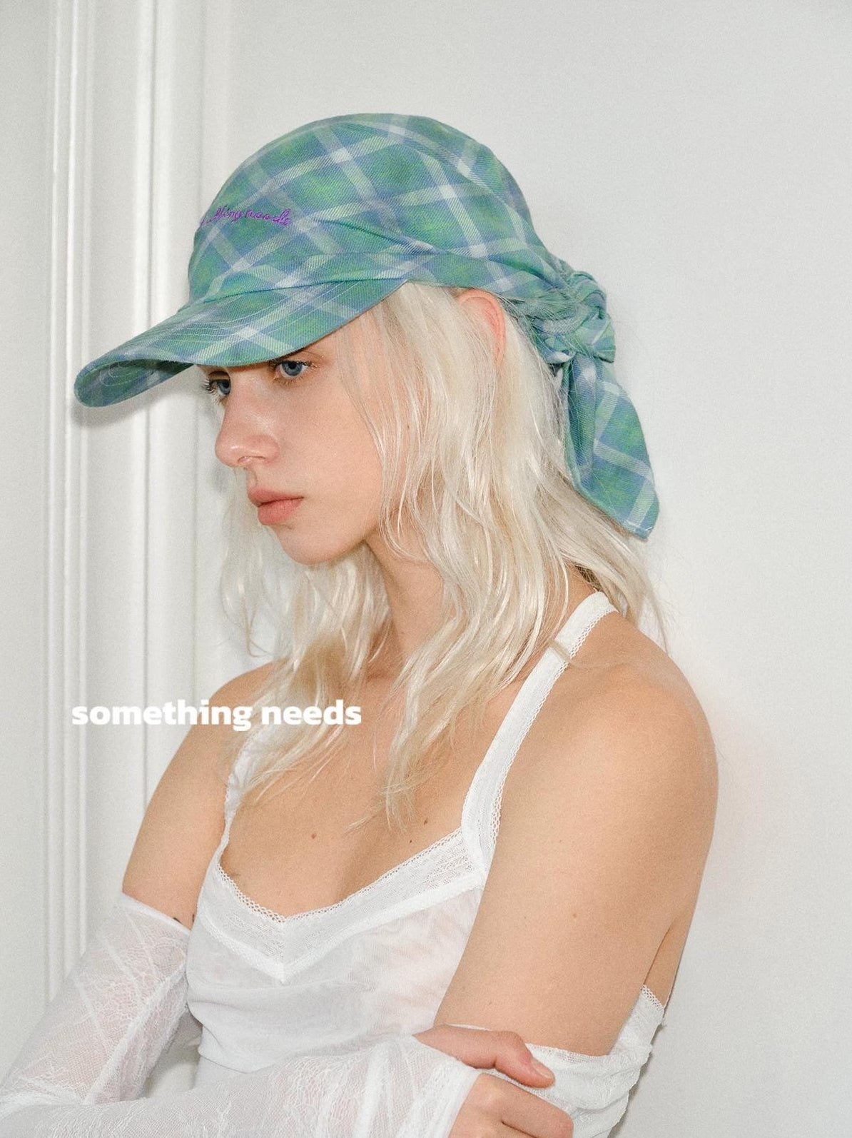 TRIA SELECT | RETRO PLAID BASEBALL CAP【ID:TN00077】