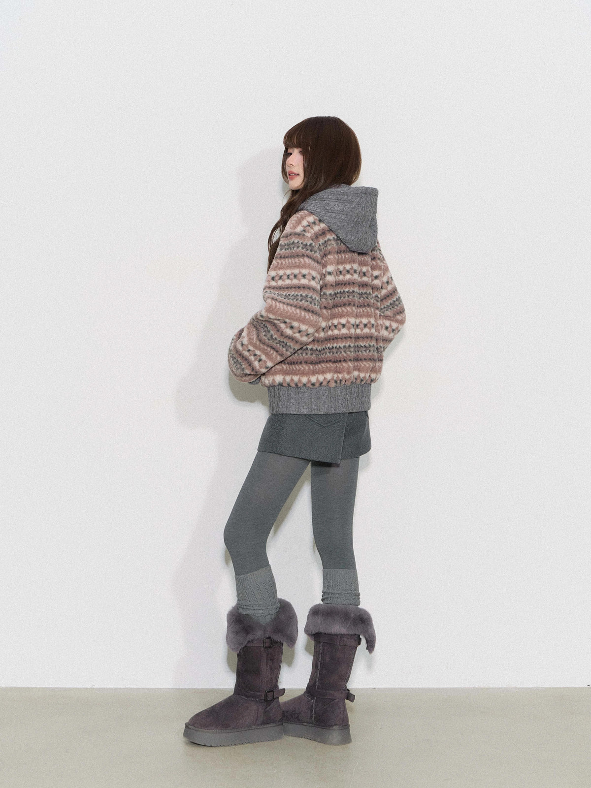 THELIGHT | RETRO CASUAL KNIT JACKET【ID:TN00091】