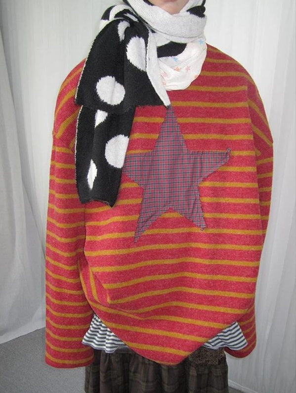 3months |  KOREAN STRIPED KNIT SWEATER【ID:TN00026】
