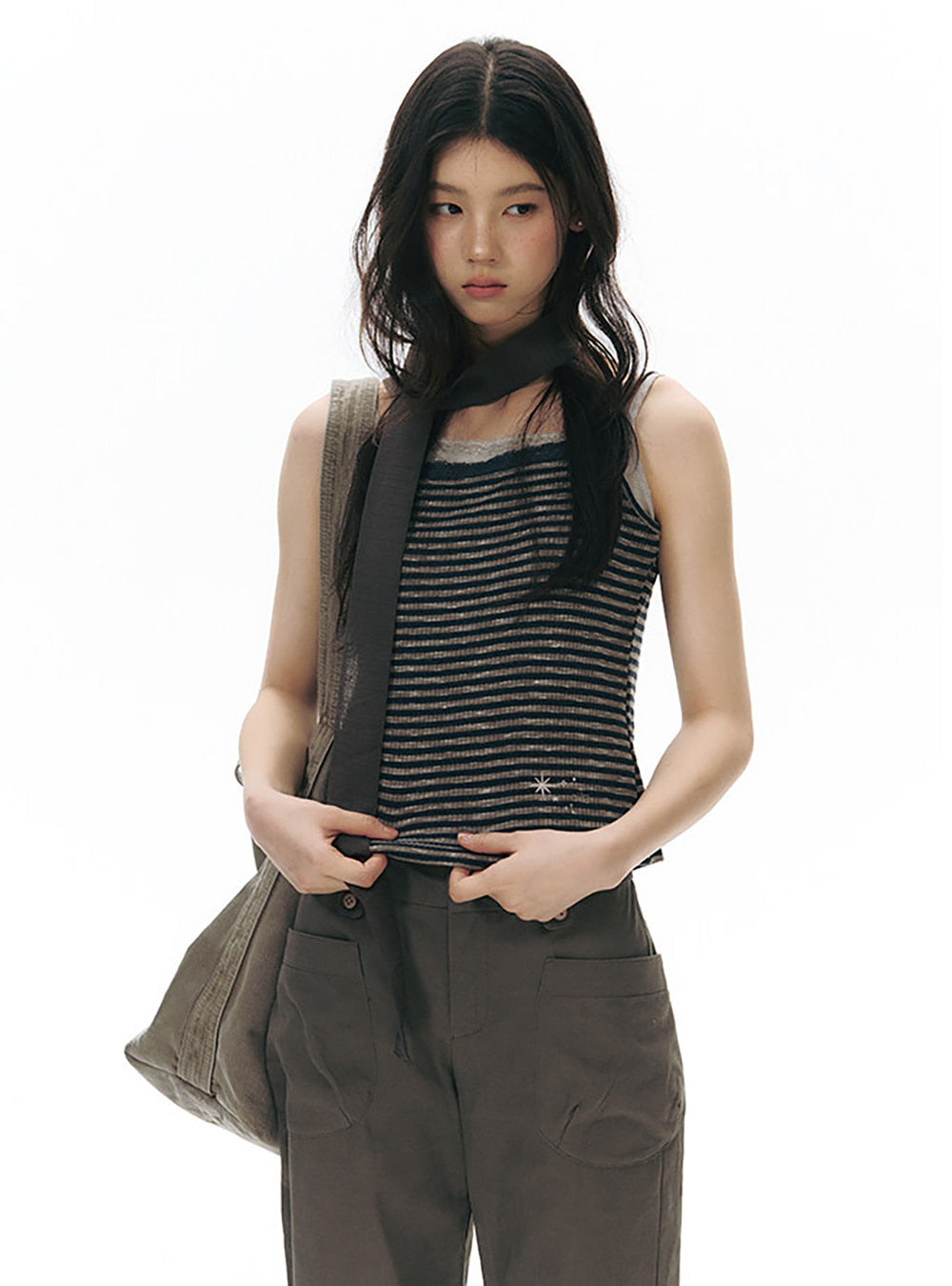 Trim Slim Camisole Top (2color)