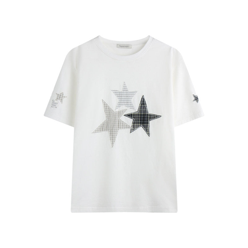 Star Patch Crush Tee (2color)