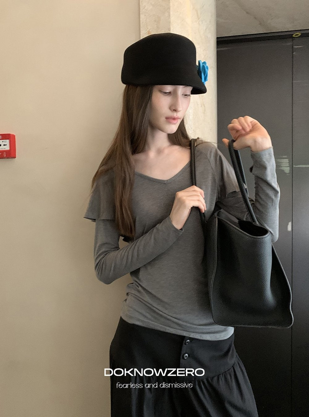 Cape Layered Sleeve Top