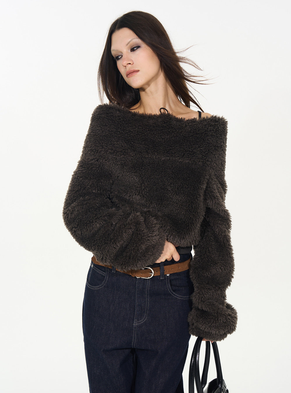 Cozy Off Shoulder Top (2color)