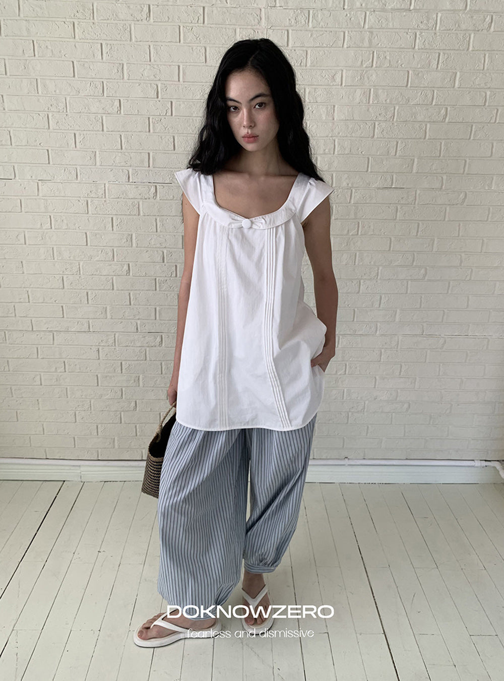 Cloud Frill Two-Piece Dress