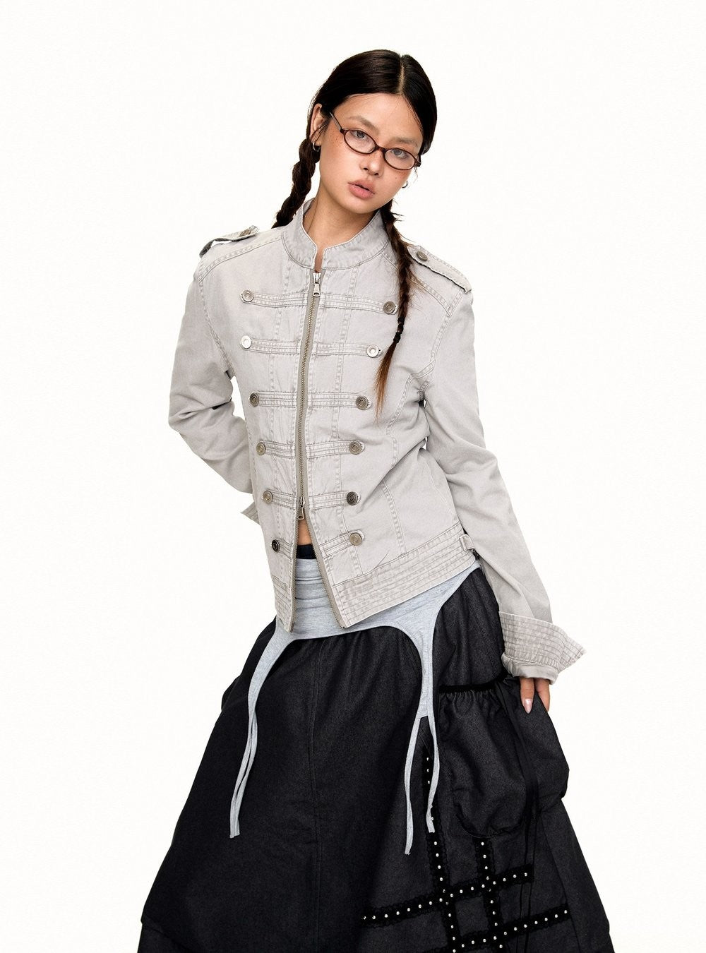 Napoleon Military Zip Jacket (2color)