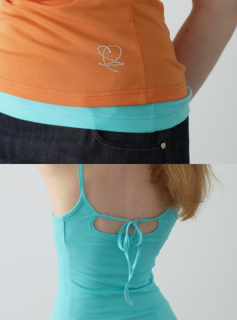 Radiant Strap Tank Top (2color)