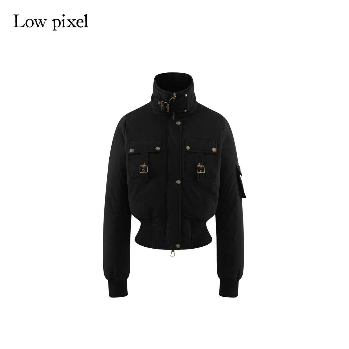90 Percent White Duck Down Warm Casual Cinched Waist Women Everyday Down Jackets