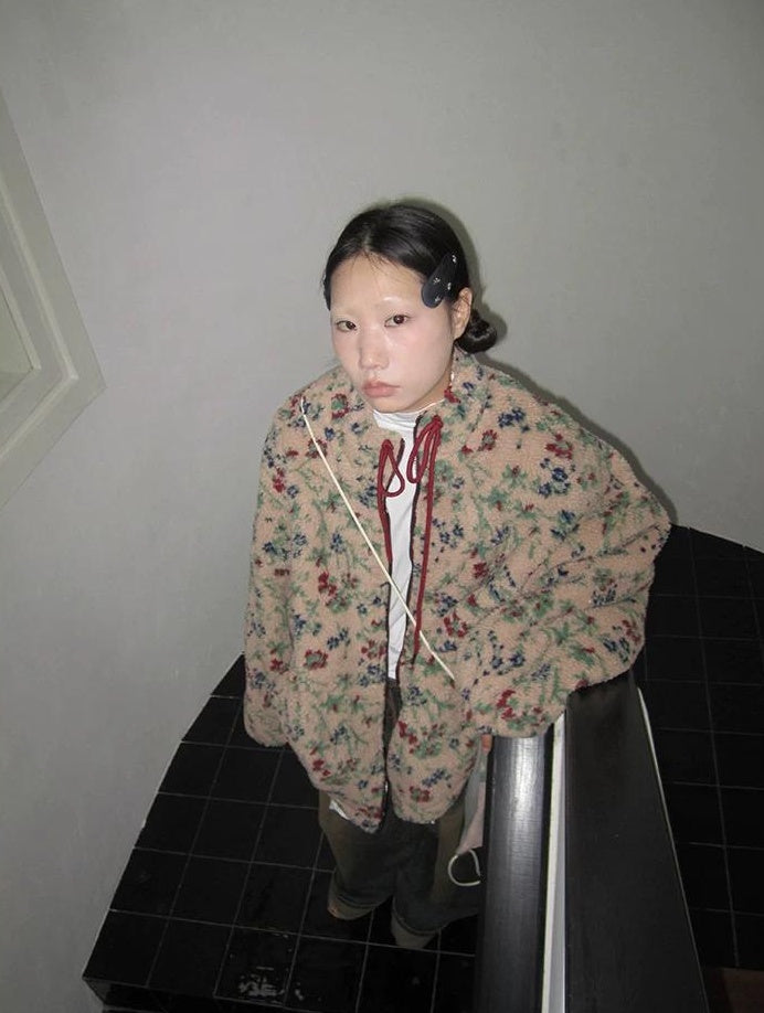 3months | RETRO PLUSH JACKET【ID:TN00050】