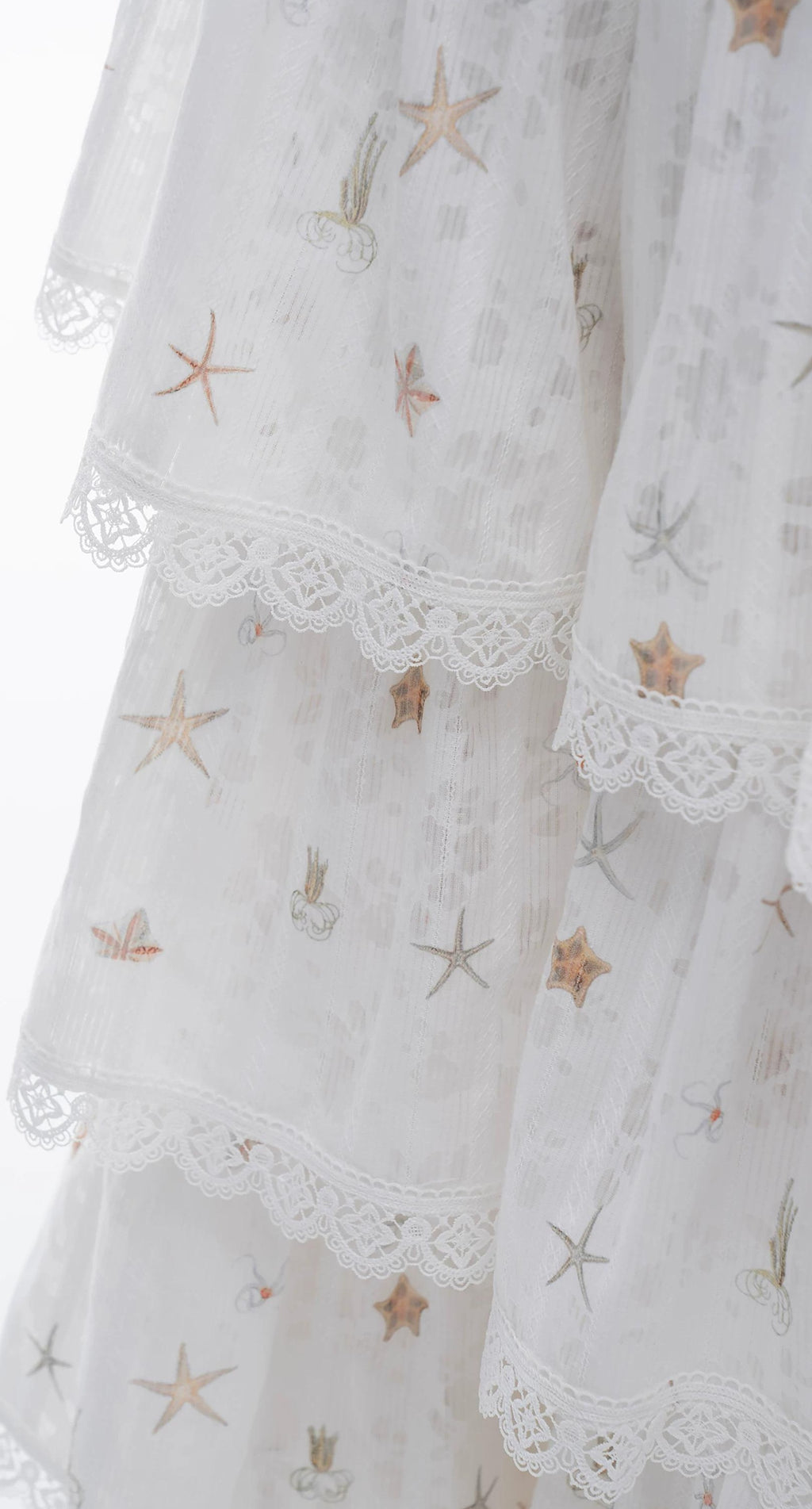 THELIGHT | LACE CRUSHED SKIRT PANTS【ID:TN00112】