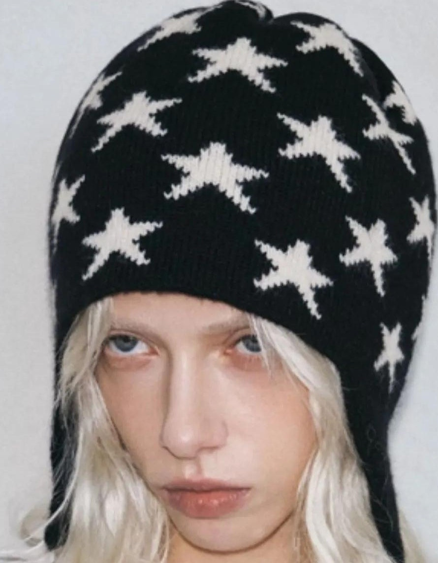 TRIA SELECT |  RETRO KNITTED EAR PROTECTION CAP【ID:TN00002】