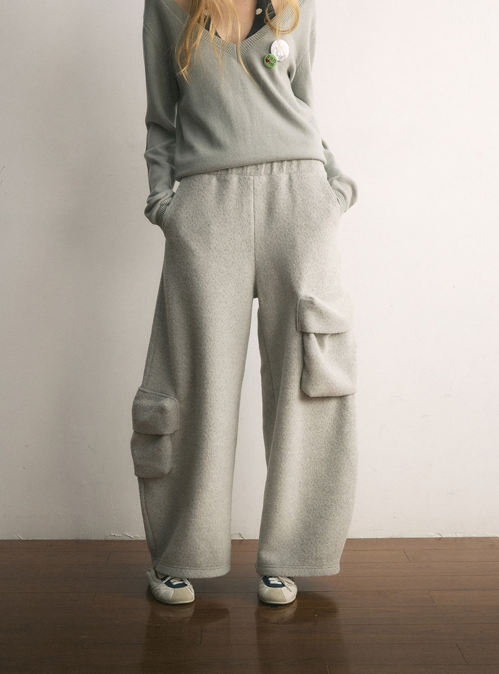 Eve Stroll Cargo Knit Pants