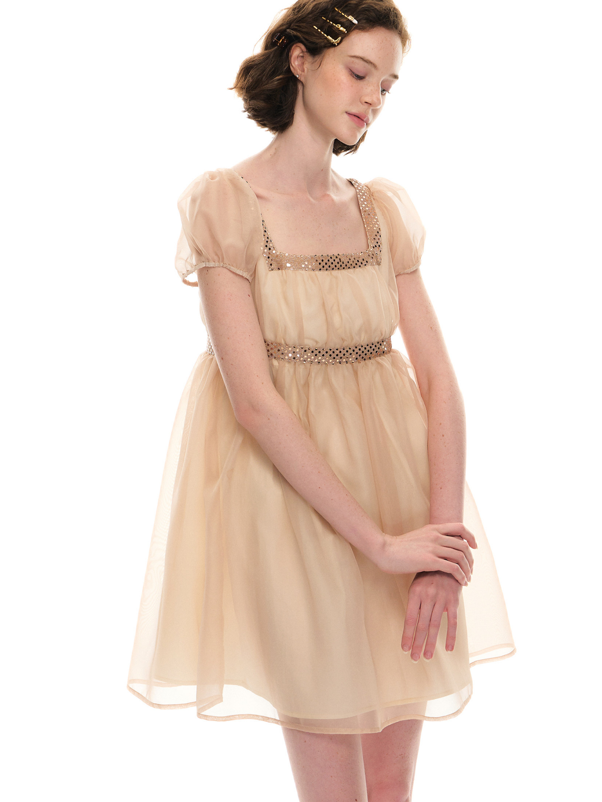 Romance Nanci Sparkle Puff Tulle Princess Dress