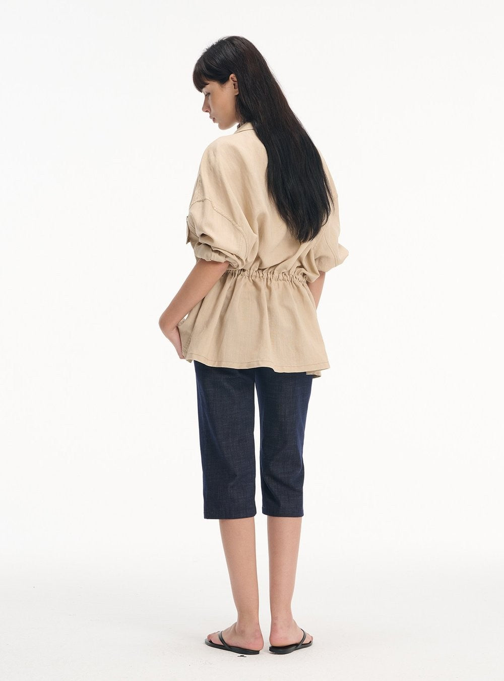Drawstring Utility Field Jacket
