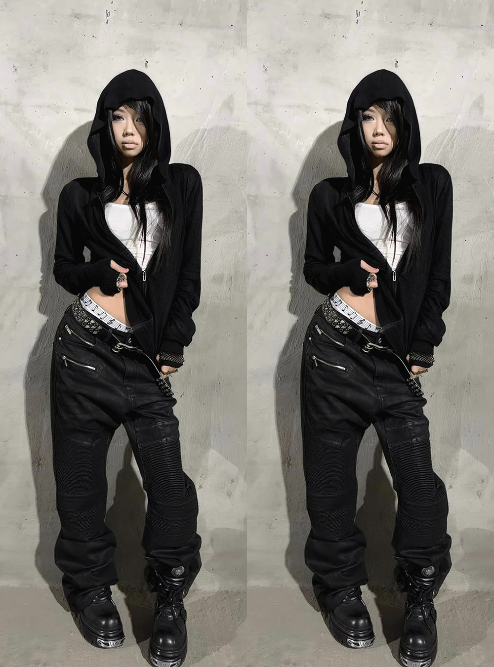 Cipher Mesh Zip Hood Jacket