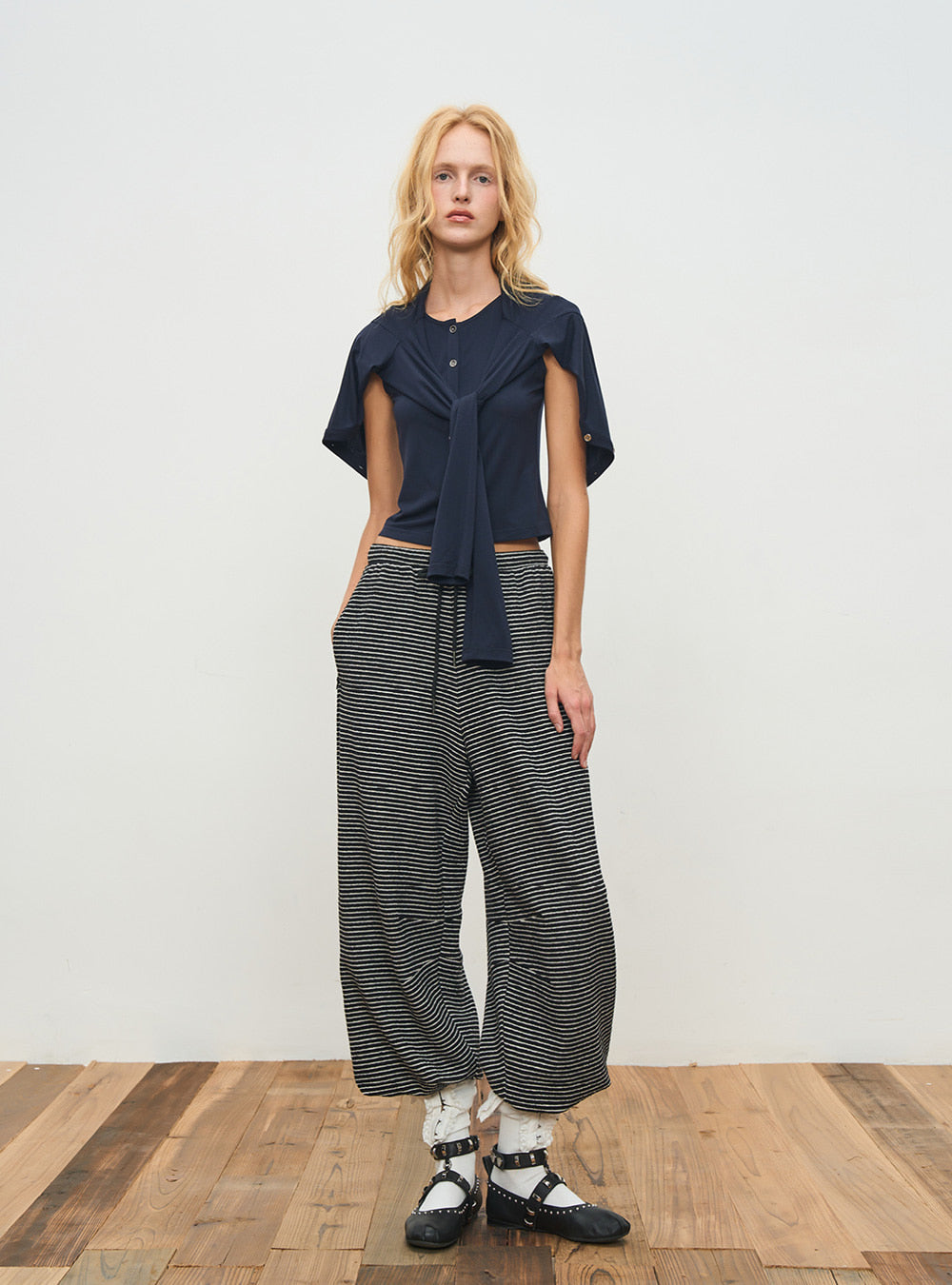 Lyocell Two-Way Layered Knit Cardigan (2color)