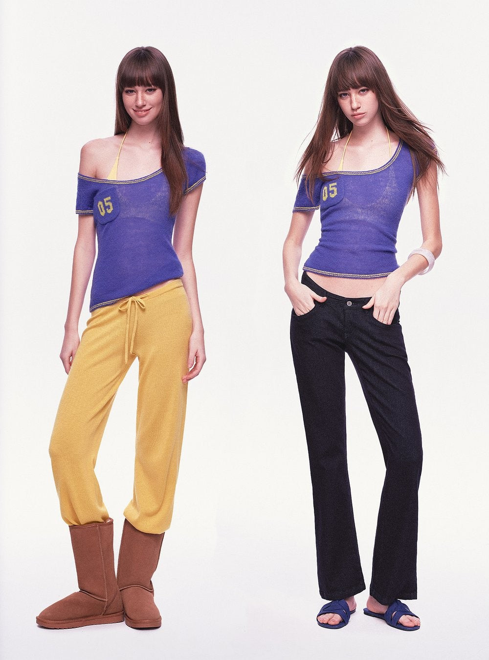 Digital Contrast Pocket Top (4color)