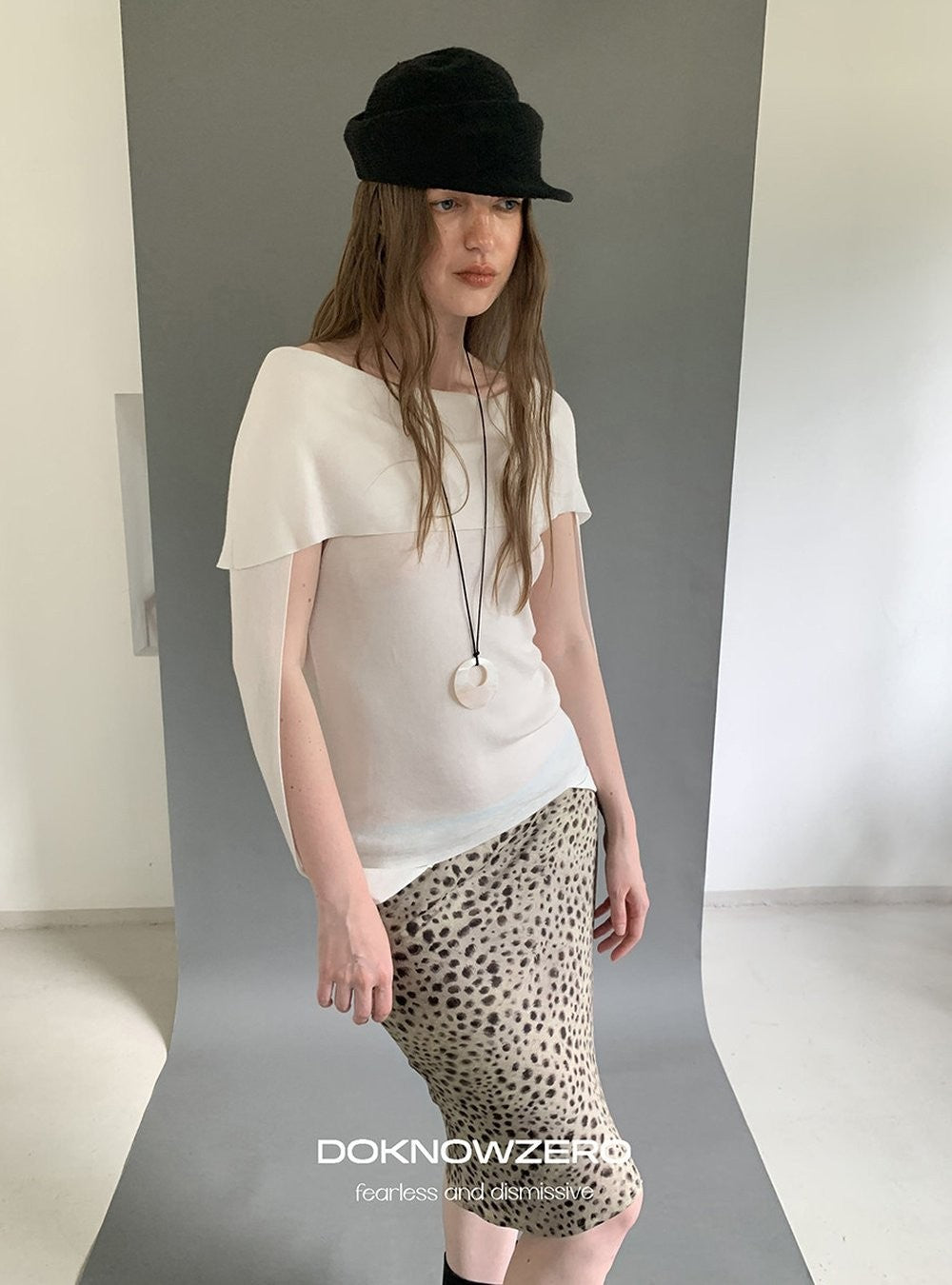 Laceveil Knit Top