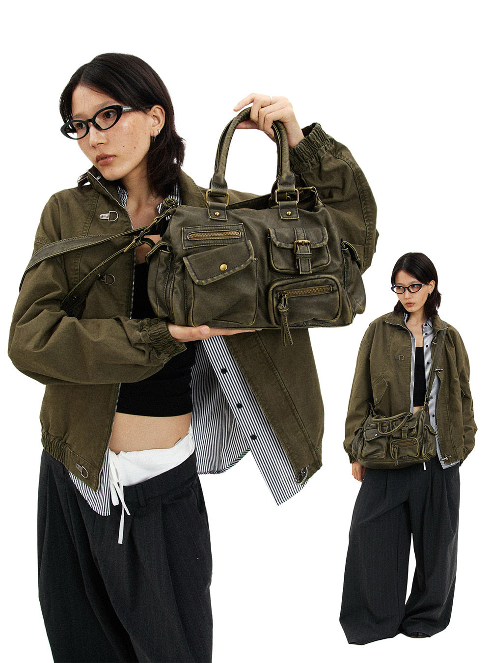 Jack Classic Retro Boston Bag (4color)