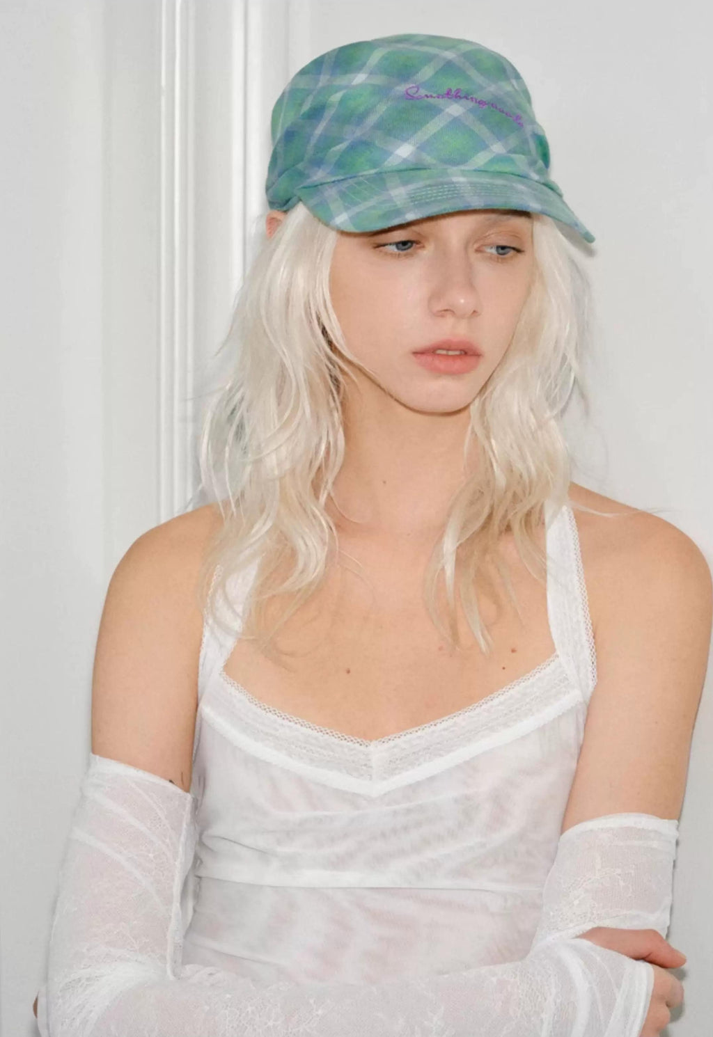 TRIA SELECT | RETRO PLAID BASEBALL CAP【ID:TN00077】