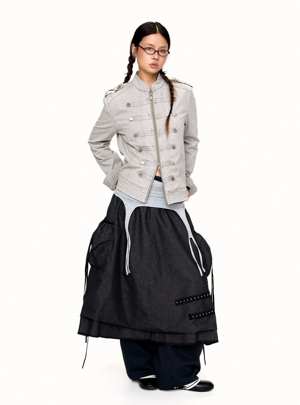 Napoleon Military Zip Jacket (2color)