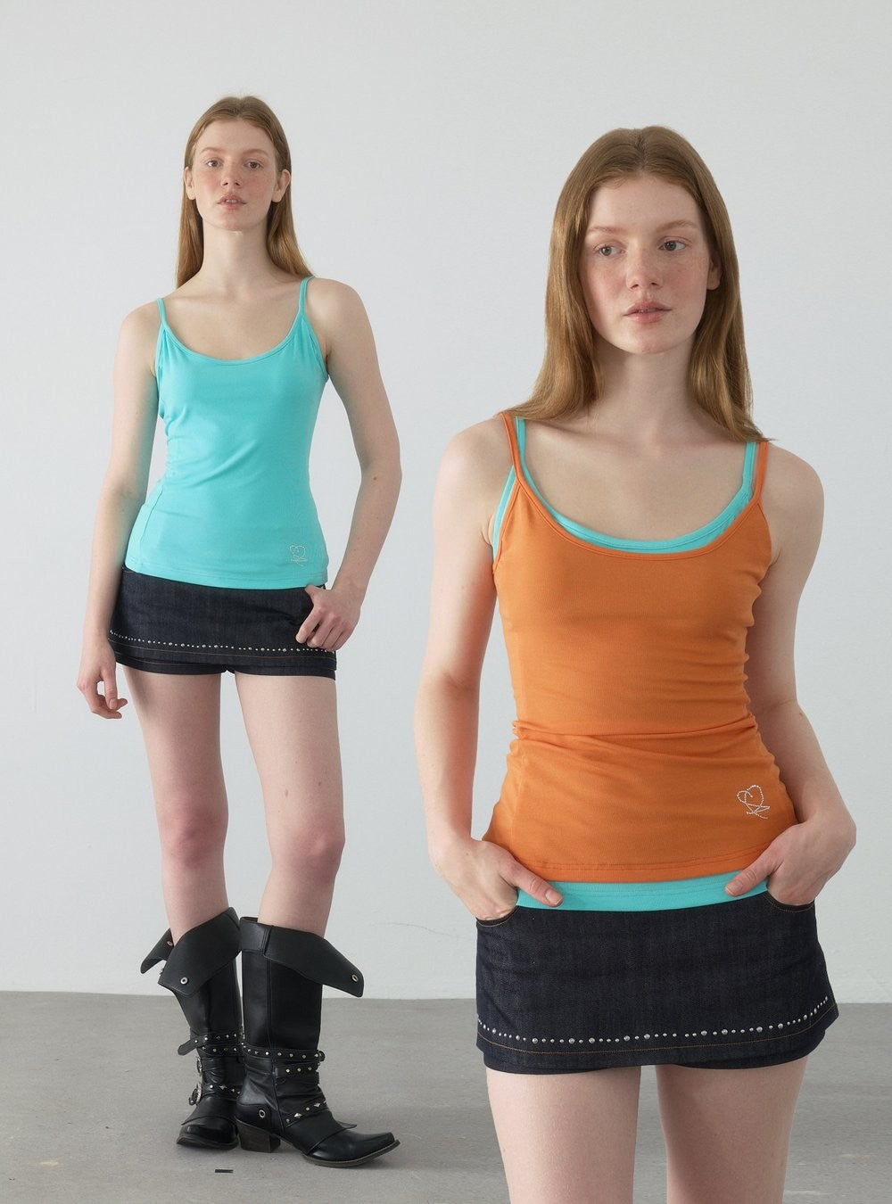 Radiant Strap Tank Top (2color)