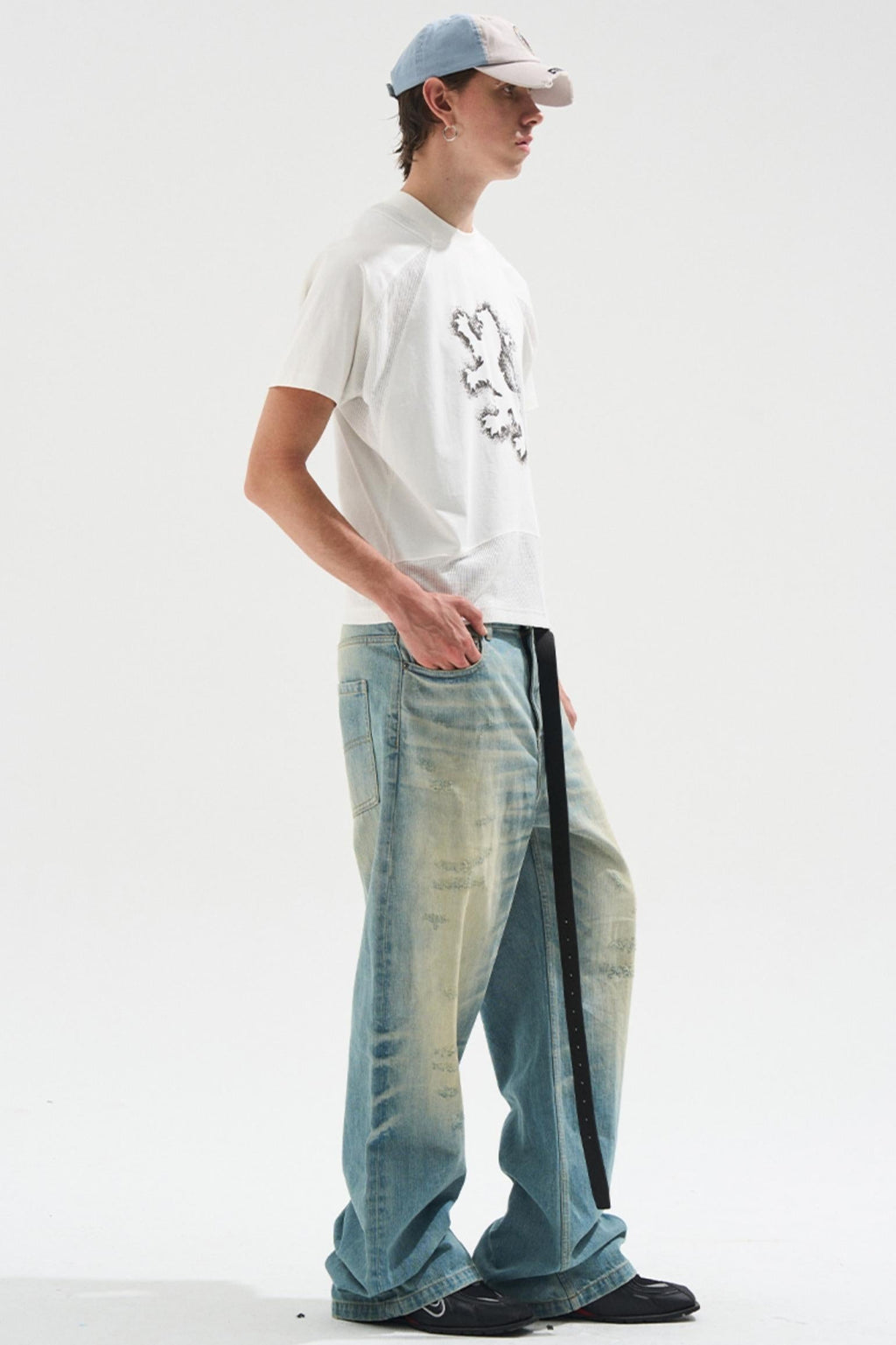 Cat Whiskers Wide-Leg Pants