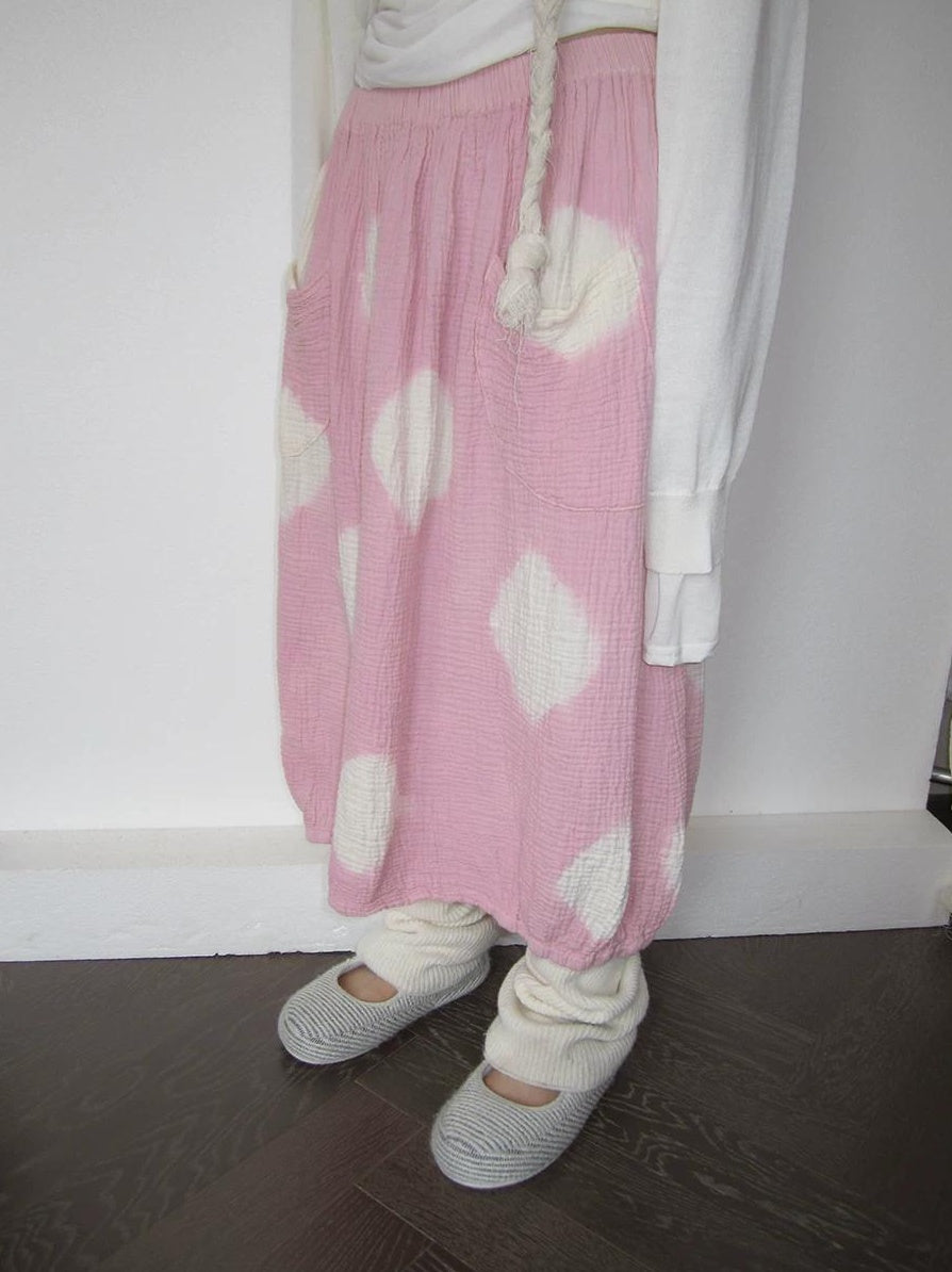 3months |  POLKA DOT PEPLUM SKIRT【ID:TN00022】