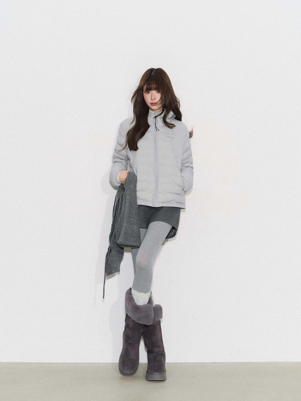 THELIGHT | LIGHTWEIGHT QUILTED HOODED JACKET【ID:TN00092】
