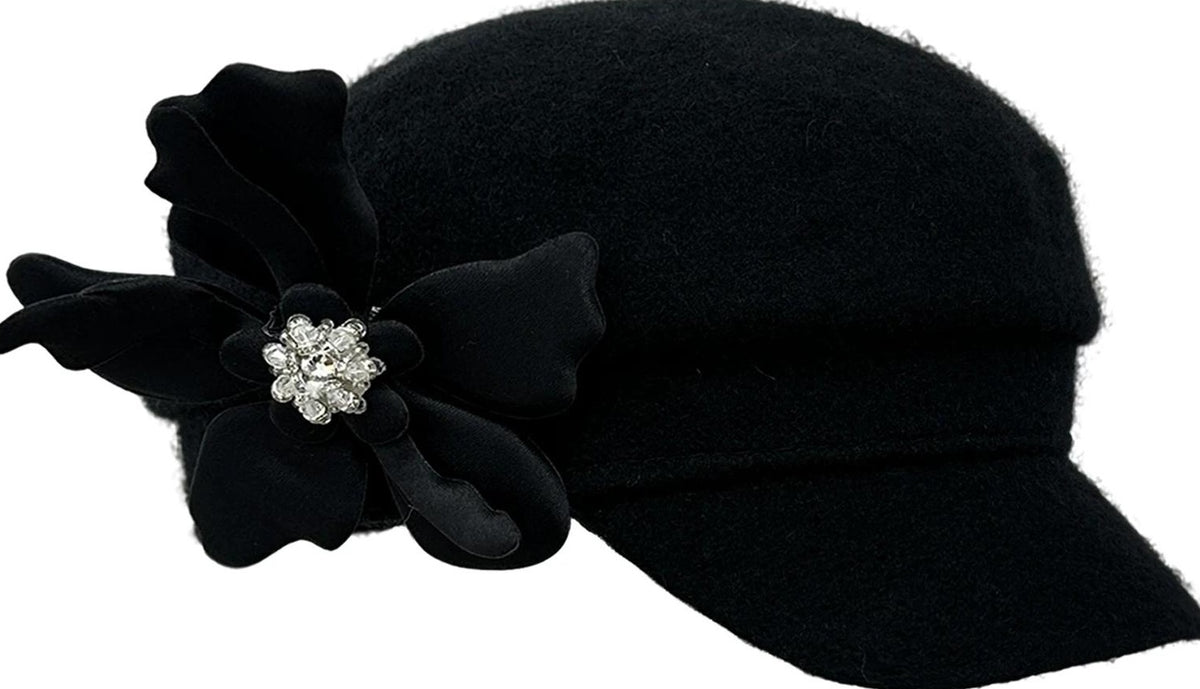 THELIGHT | THREE-DIMENSIONAL WOOL TWEED BERET【ID:TN00106】