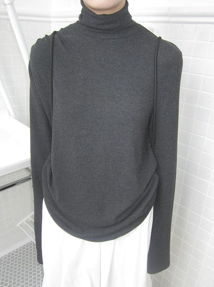3months | CASUAL FLEECE HIGH NECK SWEATER【ID:TN00062】
