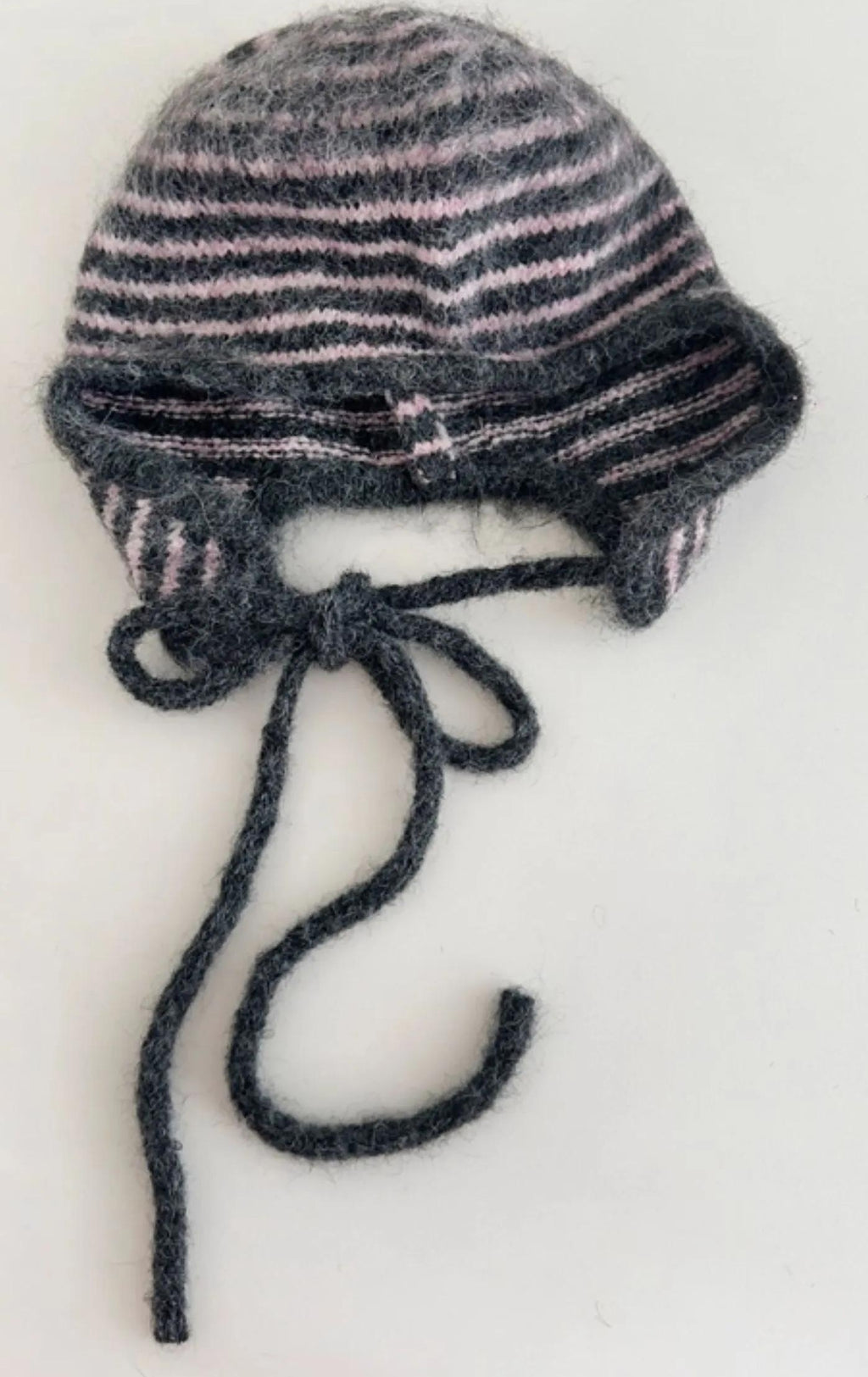 TRIA SELECT |  STRIPED KNIT EARFLAP HAT【ID:TN00003】