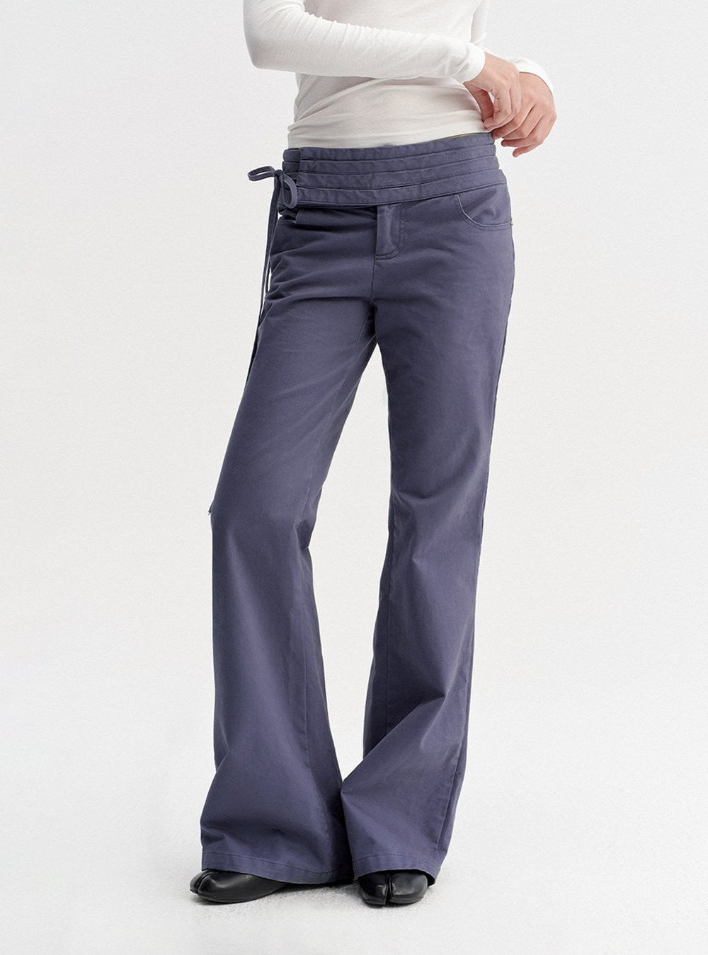 Wrapline Flare Pants (2color)