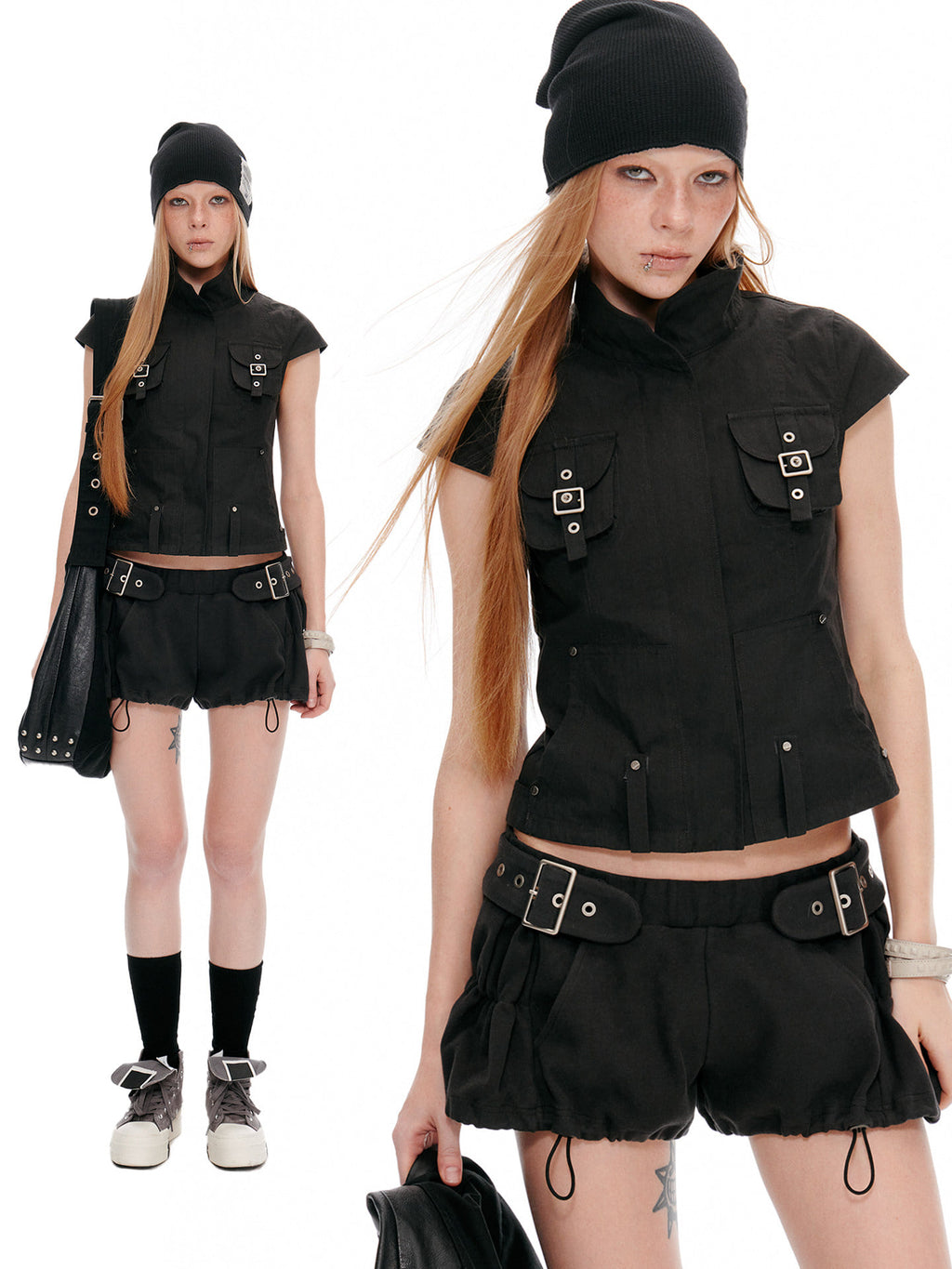 Structured Pocket Utility Shirt
