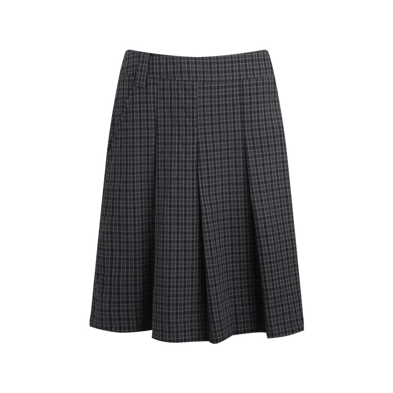 Clean Pleats Mini Skirt (2color)