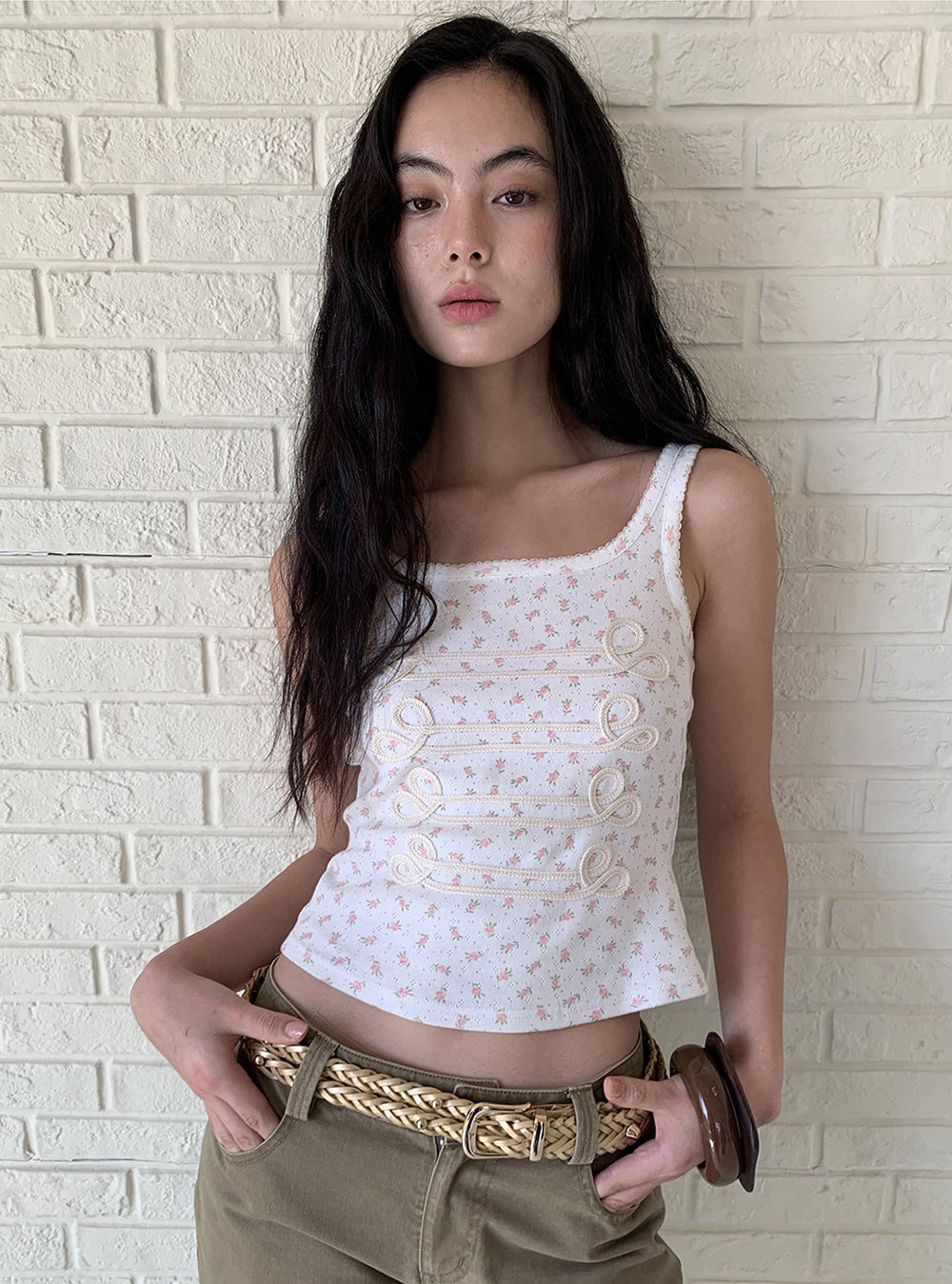 Petal Knot Sleeveless Top