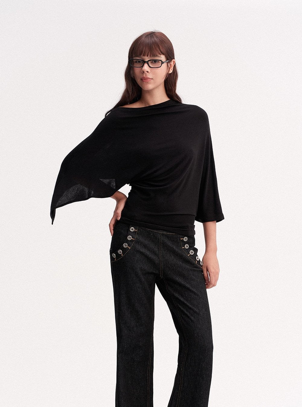 Drape Wing Top
