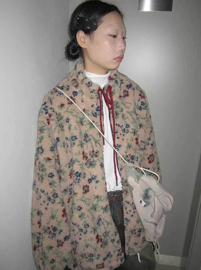 3months | RETRO PLUSH JACKET【ID:TN00050】