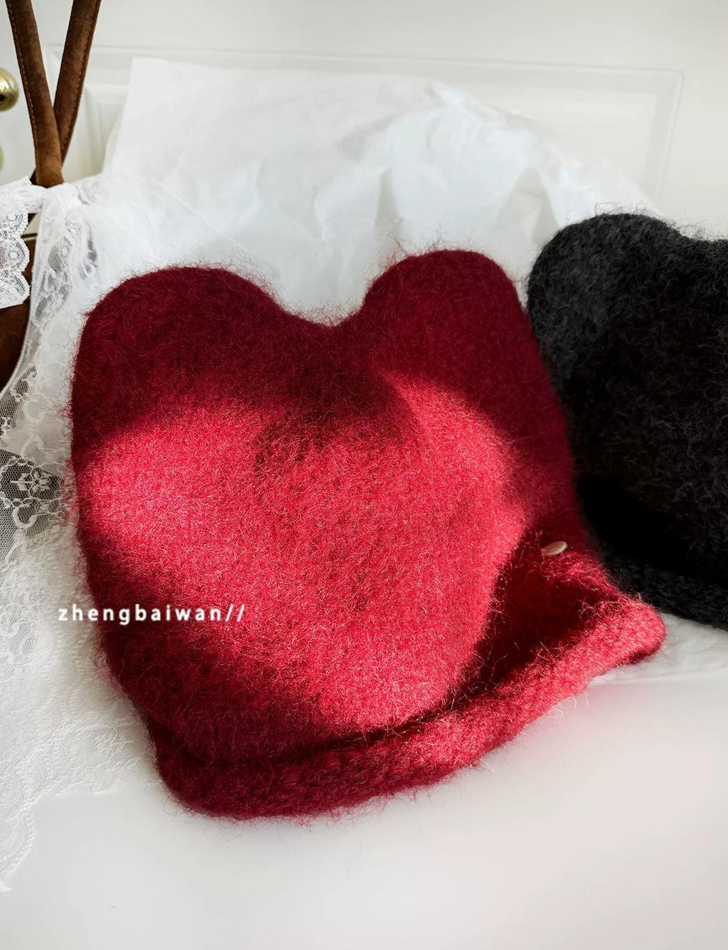TRIA SELECT | FLUFFY CAT EARS WOOL CAP【ID:TN00085】